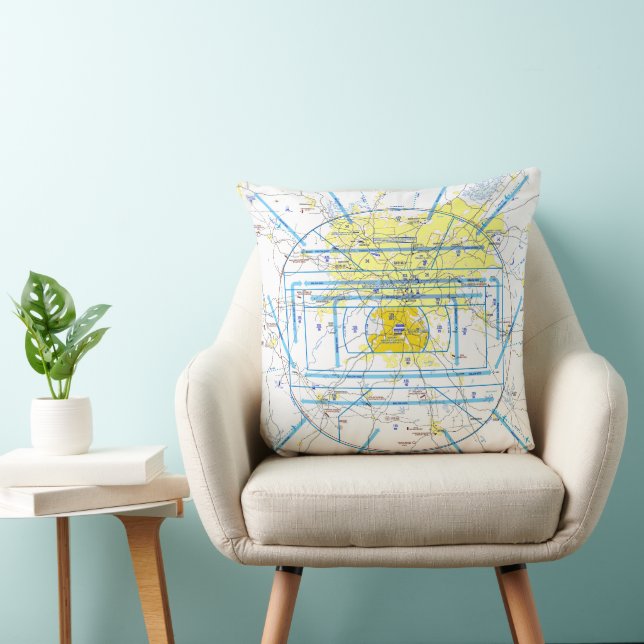 Coussin Graphique aéronautique (Chaise)