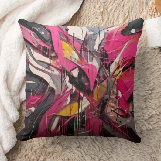 Coussin Graphique d'art moderne (Couverture)