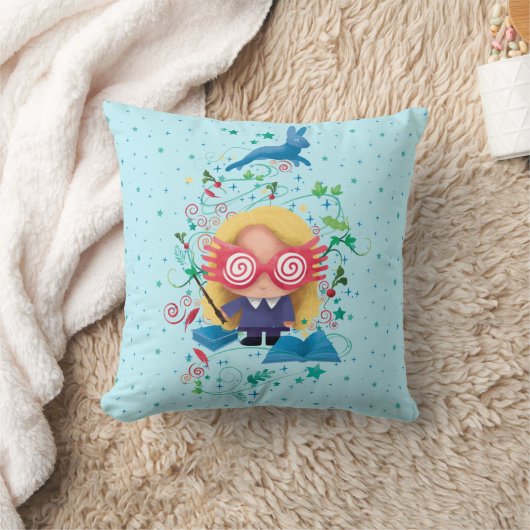 Coussin Graphique de Harry Potter | Luna Lovegood (Couverture)