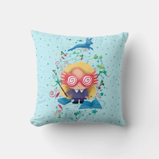 Coussin Graphique de Harry Potter | Luna Lovegood (Recto)