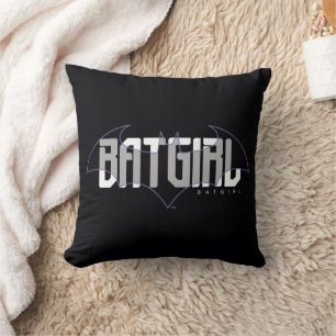 Coussin Graphique de nom haute technologie Batgirl