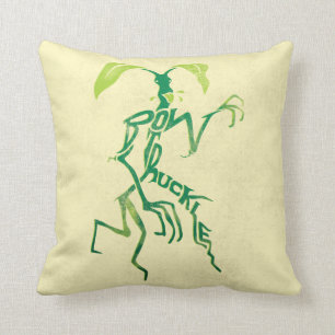 Coussin Graphique de typographie BOWTRUCKLE™ PICKETT™