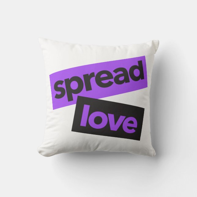 Coussin Graphique moderne, urbain, dynamique, tendance Rép (Recto)