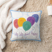 Coussin Graphiques haut et loin Ballons multicolores (Couverture)