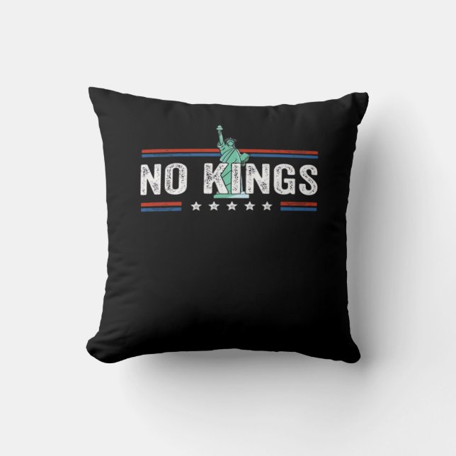 Coussin Graphisme Rétro de la Journée sans Rois (Recto)