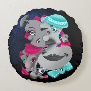 Coussin Gras & Artistique