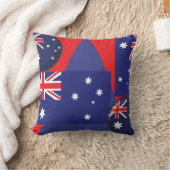Coussin Gras vers le bas sous les teintes : Aussie Spirit (Couverture)