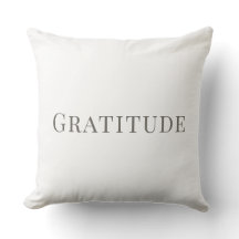 Gratitude – Conception de typographie minimale