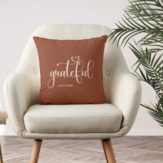 Coussin Gratuit Personnalisé Automne Brown Automne