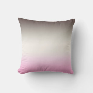 Coussin Gray rose ombre
