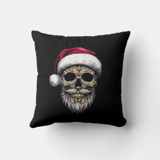 Coussin Great Santa Skull Magic Happy