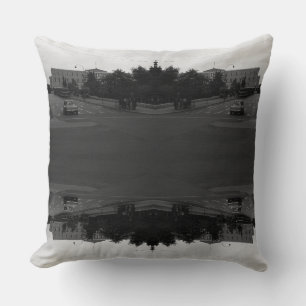 Coussin Grèce vintage Delphi Ancien palais Carnet d'Athène