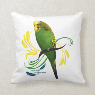 Coussin Green English Budgie
