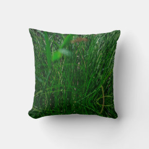 Coussin Green Grass Feuilles Nature