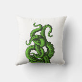 Coussin Green Tentacles (Verso)