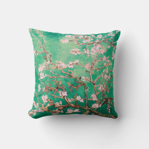 Coussin Green Van Gogh Almond Blossoms