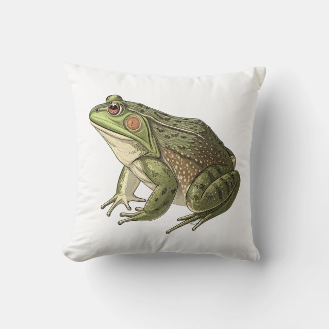 Coussin Grenouille (Recto)