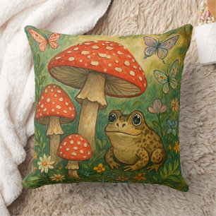 Coussin Grenouille bébé
