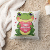 Coussin grenouille de la Saint-Valentin (Couverture)