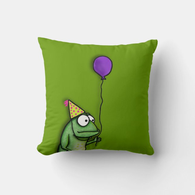 Coussin Grenouille de partie (Recto)