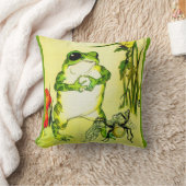 Coussin Grenouille de tache de rousseur (Couverture)