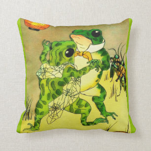 Coussin Grenouilles de danse