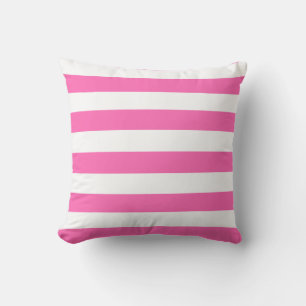 Coussin Grèves roses et blanches