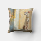 Coussin Greyhound sur un canapé (Verso)