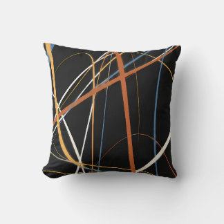 Coussin Gribouillages expressifs