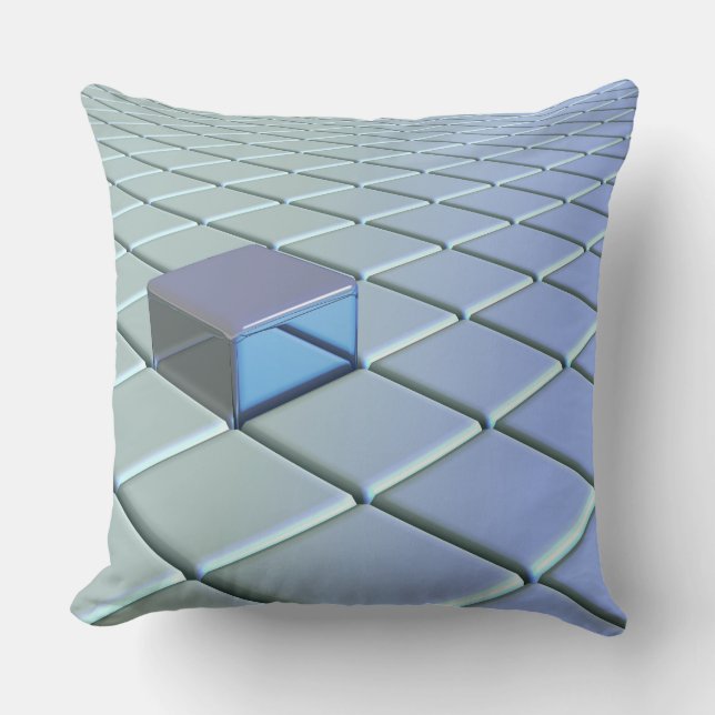 Coussin Grille 3D 3 (Recto)