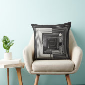 Coussin Grille de profondeur géométrique (Chaise)