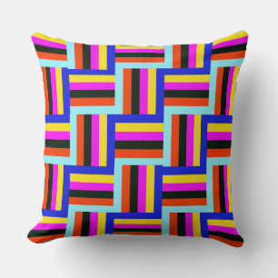 Coussin Grille kaléidoscopique