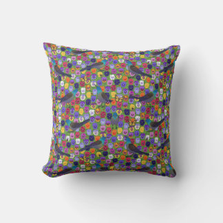 Coussin grilles et panneaux