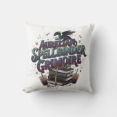 Coussin Grimoire de l'enchanteur aurélien (Recto)