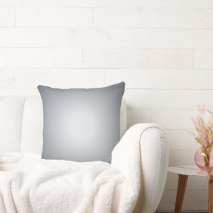 Coussin Gris argenté profond à tons clairs