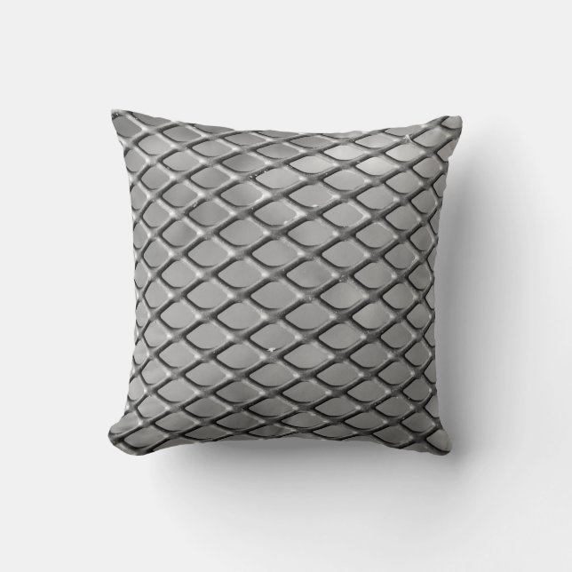 Coussin gris arrière - plan Abstrait (Recto)