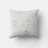 Coussin Gris blanc / perles Mariages grises (Verso)