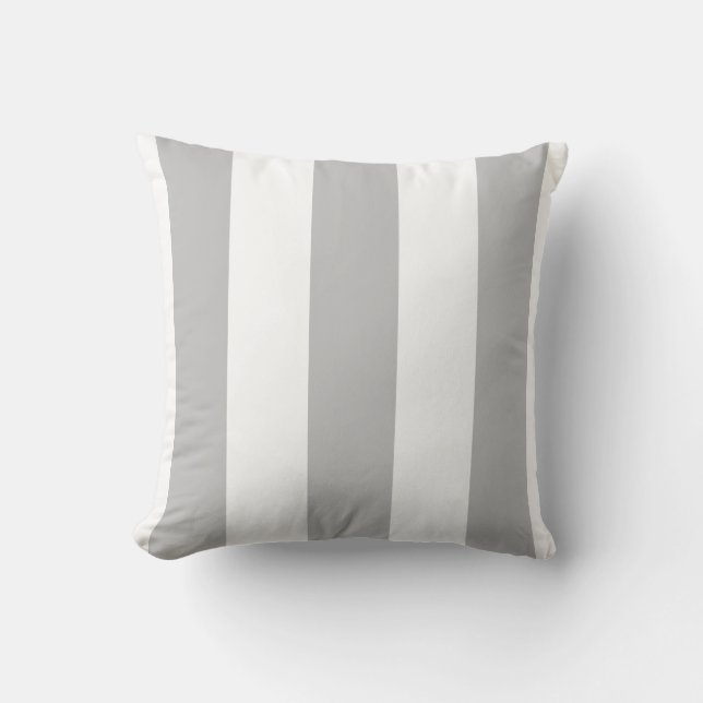 Coussin Gris Et Blancs (Recto)