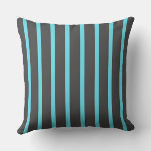 Coussin Gris et Bleu