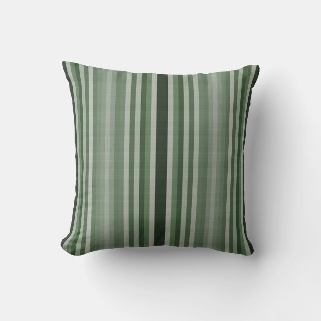 Coussin Gris gris de la marine verte (Recto)