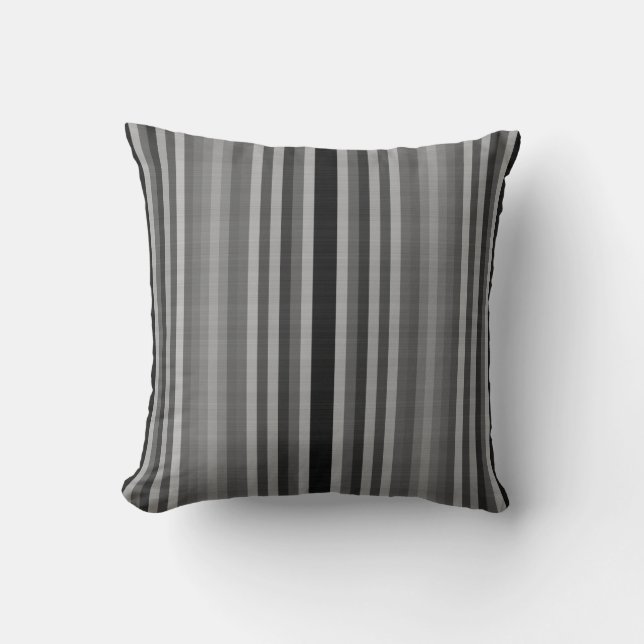 Coussin Gris Gris Gris Gris Noir Gris Gris (Recto)