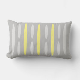 coussin gris-jaune kussen