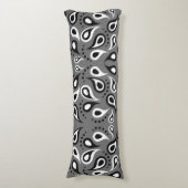 coussin gris paisley (devant Vertical)