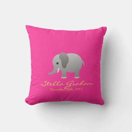 Coussin gris rose de Stella (Recto)