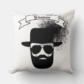 Coussin Groom Hip Lunettes Casquette Super Handlebar Musta (Recto)