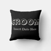 Coussin Groom | MARIAGE (Verso)