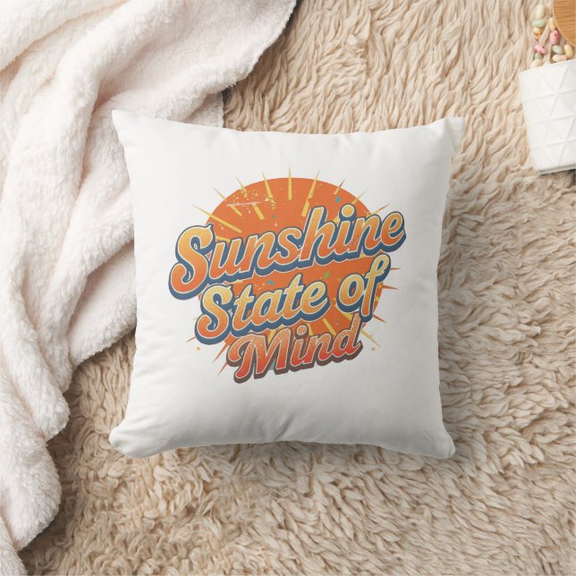 Coussin Groovy 70s Style Summer Sunset (Couverture)