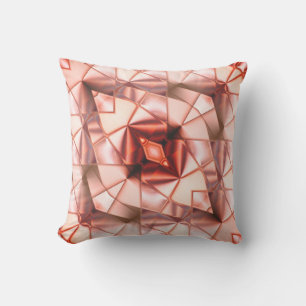 Coussin Gros "fleurs de perles", dessin virtuel bizarre