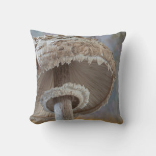 Coussin Gros plan sur le dessous d'un champignon
