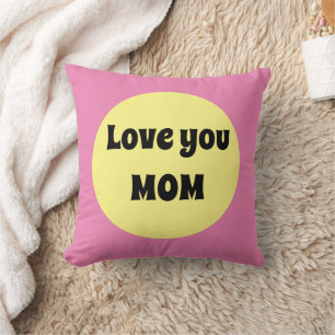 Coussin Gros point jaune
